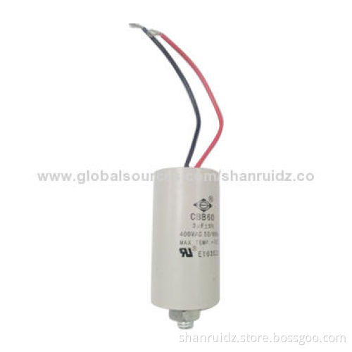 Original New CBB60 Metallized Film Capacitor for AC Motor Running, 2.5uf, 450V